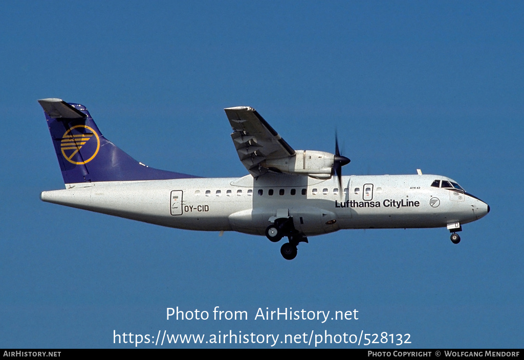 Aircraft Photo of OY-CID | ATR ATR-42-300 | Lufthansa CityLine | AirHistory.net #528132