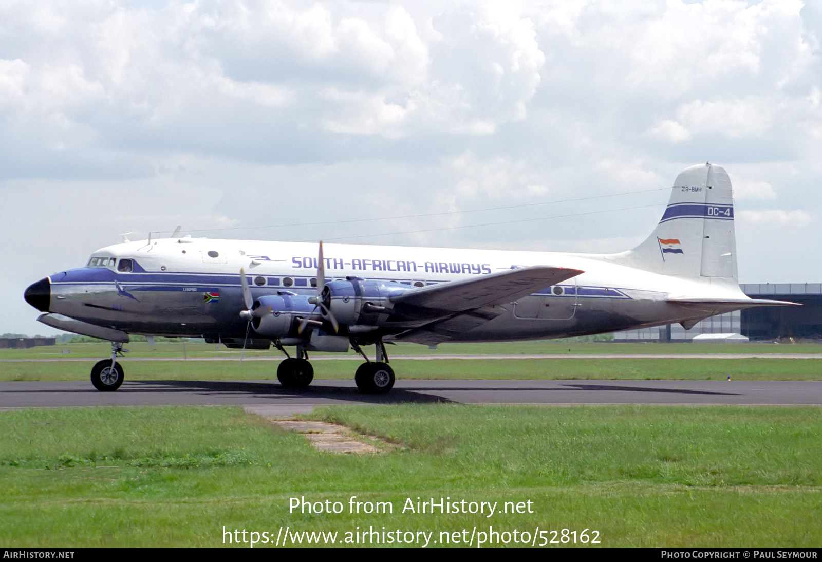 Aircraft Photo of ZS-BMH | Douglas DC-4-1009 | South African Airways - Suid-Afrikaanse Lugdiens | AirHistory.net #528162