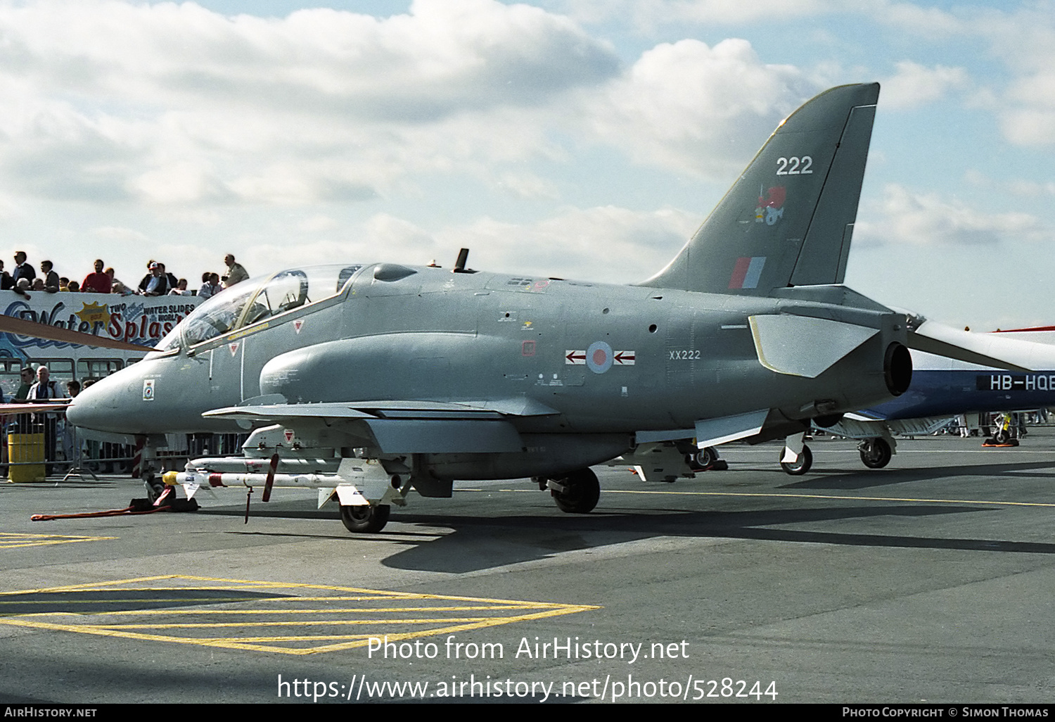 Aircraft Photo of XX222 | British Aerospace Hawk T.1A | UK - Air Force | AirHistory.net #528244