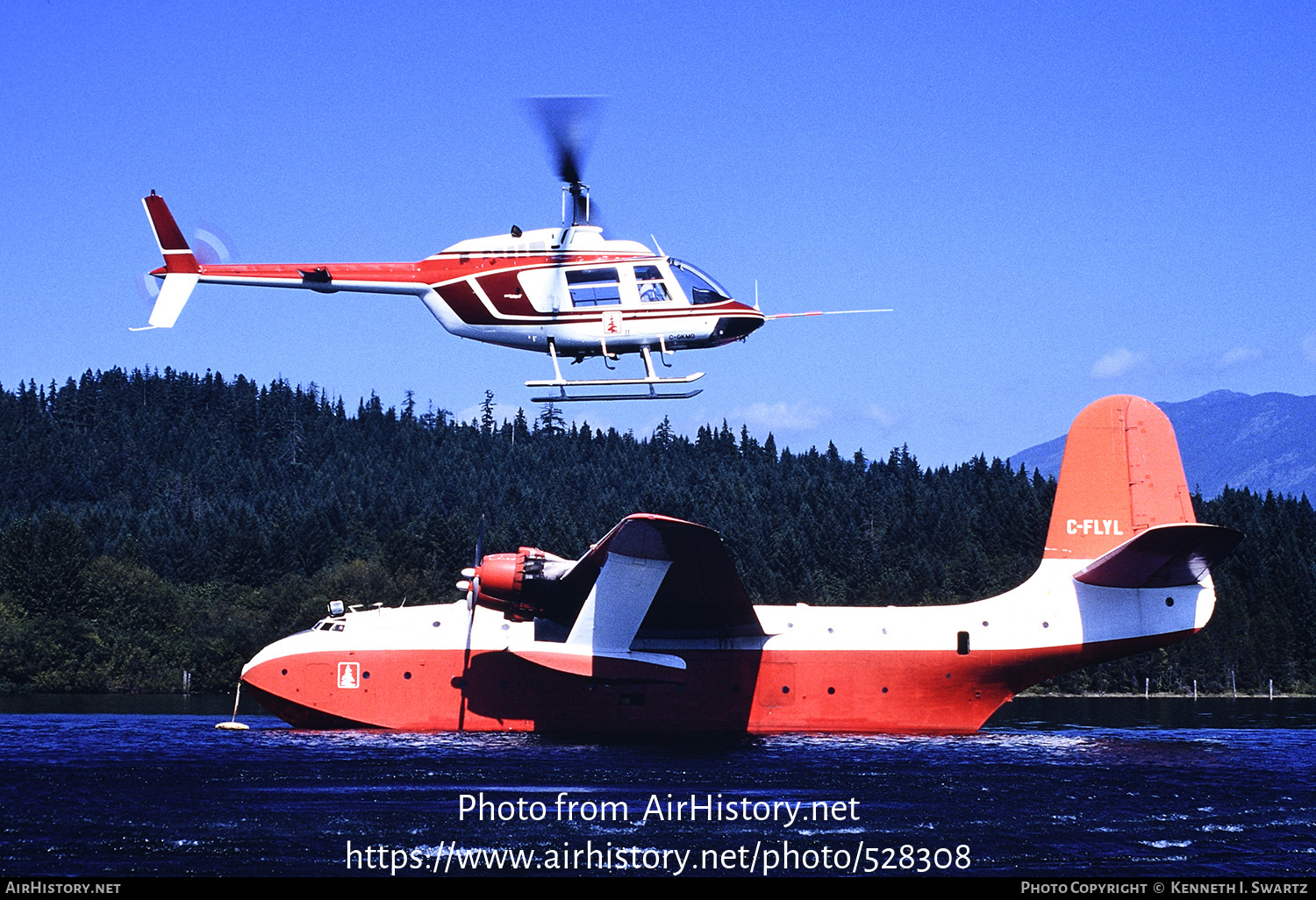 Aircraft Photo of C-GKMO | Bell 206B JetRanger II | Forest Industries Flying Tankers | AirHistory.net #528308