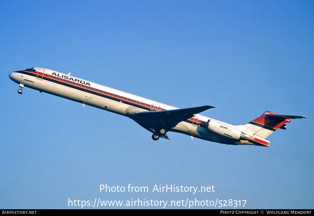 Aircraft Photo of I-SMEP | McDonnell Douglas MD-82 (DC-9-82) | Alisarda | AirHistory.net #528317