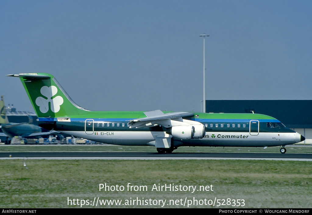 Aircraft Photo of EI-CLH | British Aerospace BAe-146-300 | Aer Lingus Commuter | AirHistory.net #528353