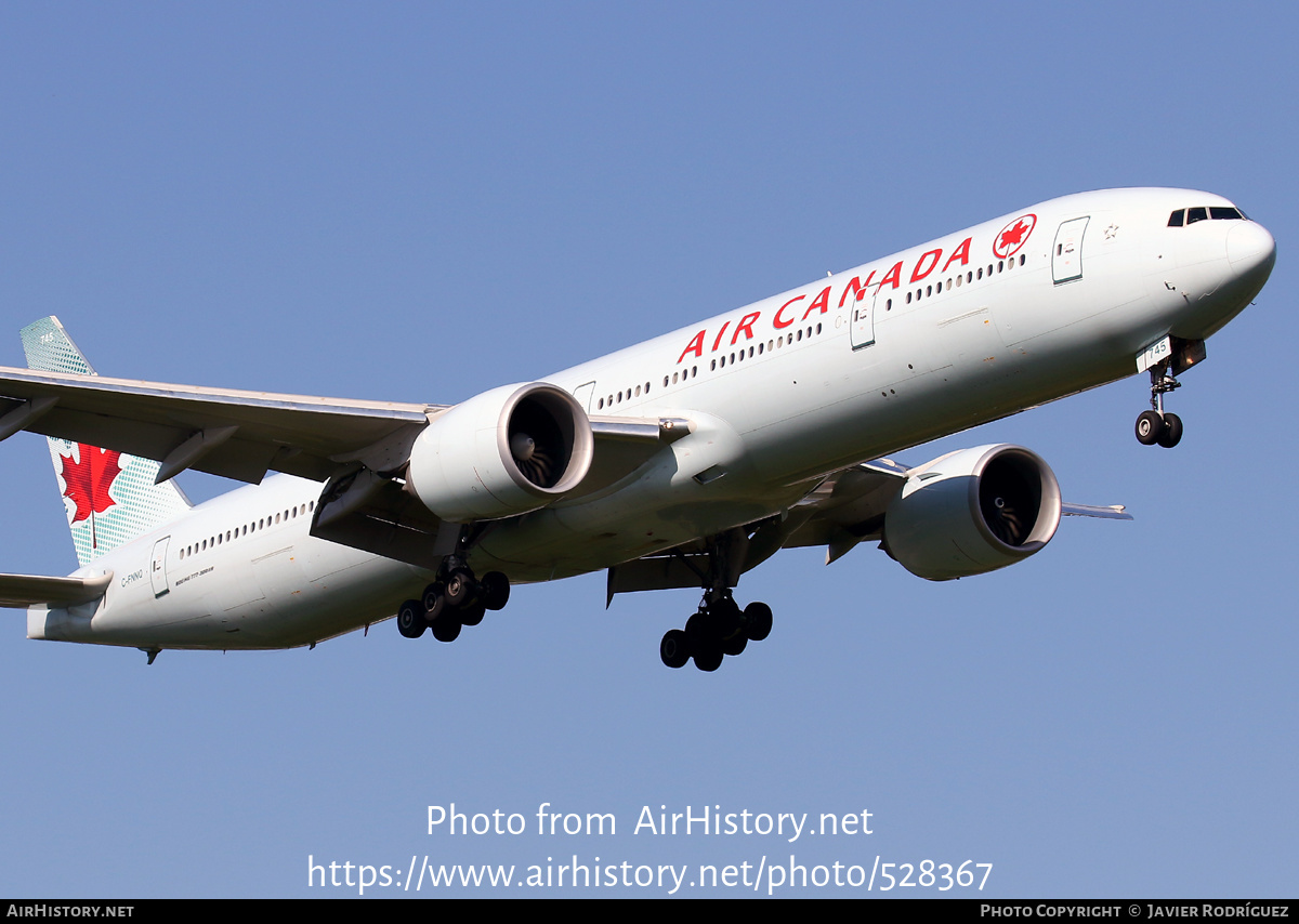 Aircraft Photo of C-FNNQ | Boeing 777-333/ER | Air Canada | AirHistory.net #528367