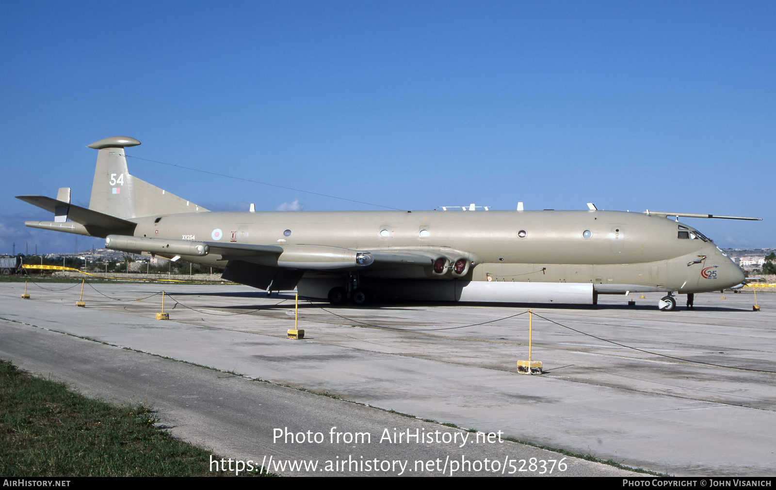 Aircraft Photo of XV254 | Hawker Siddeley HS-801 Nimrod MR.2P | UK - Air Force | AirHistory.net #528376