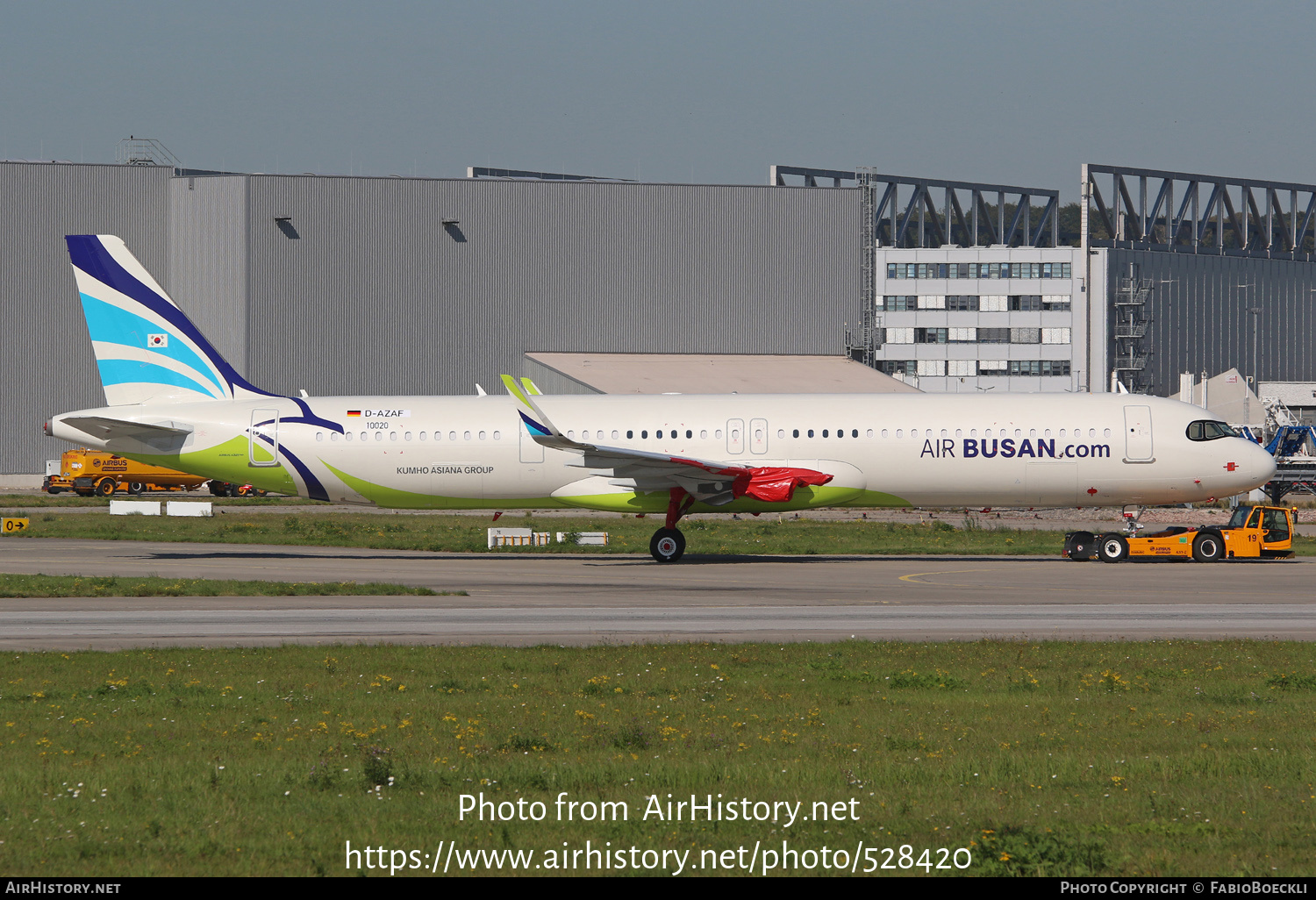 Aircraft Photo of D-AZAF / HL8395 | Airbus A321-251NX | Air Busan | AirHistory.net #528420