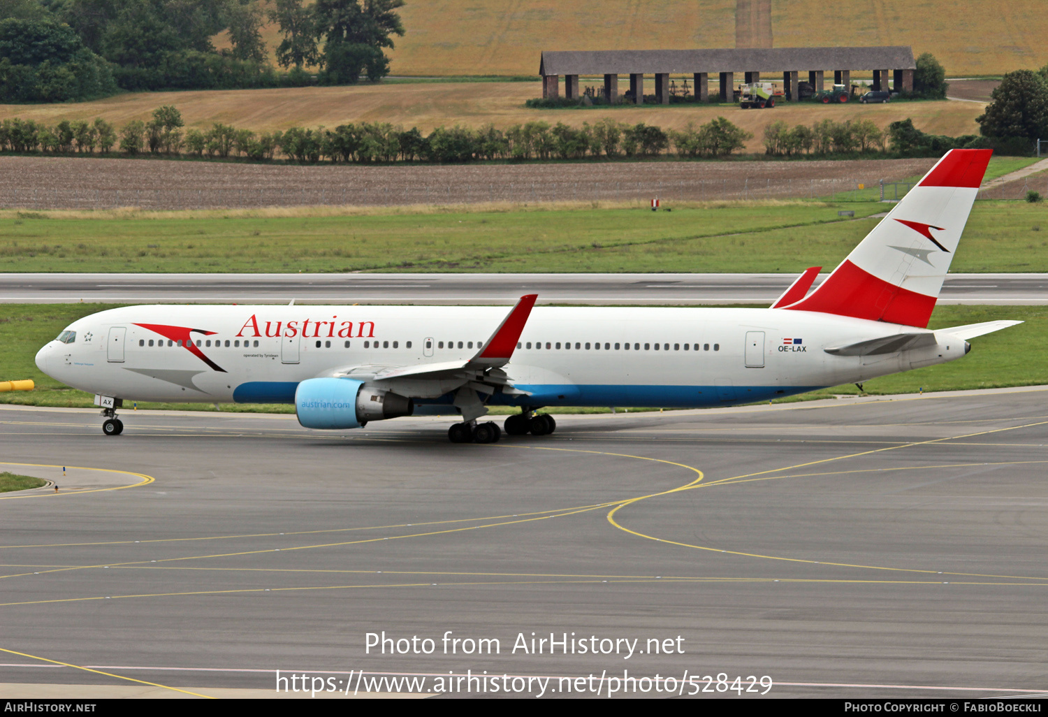 Aircraft Photo of OE-LAX | Boeing 767-3Z9/ER | Austrian Airlines | AirHistory.net #528429