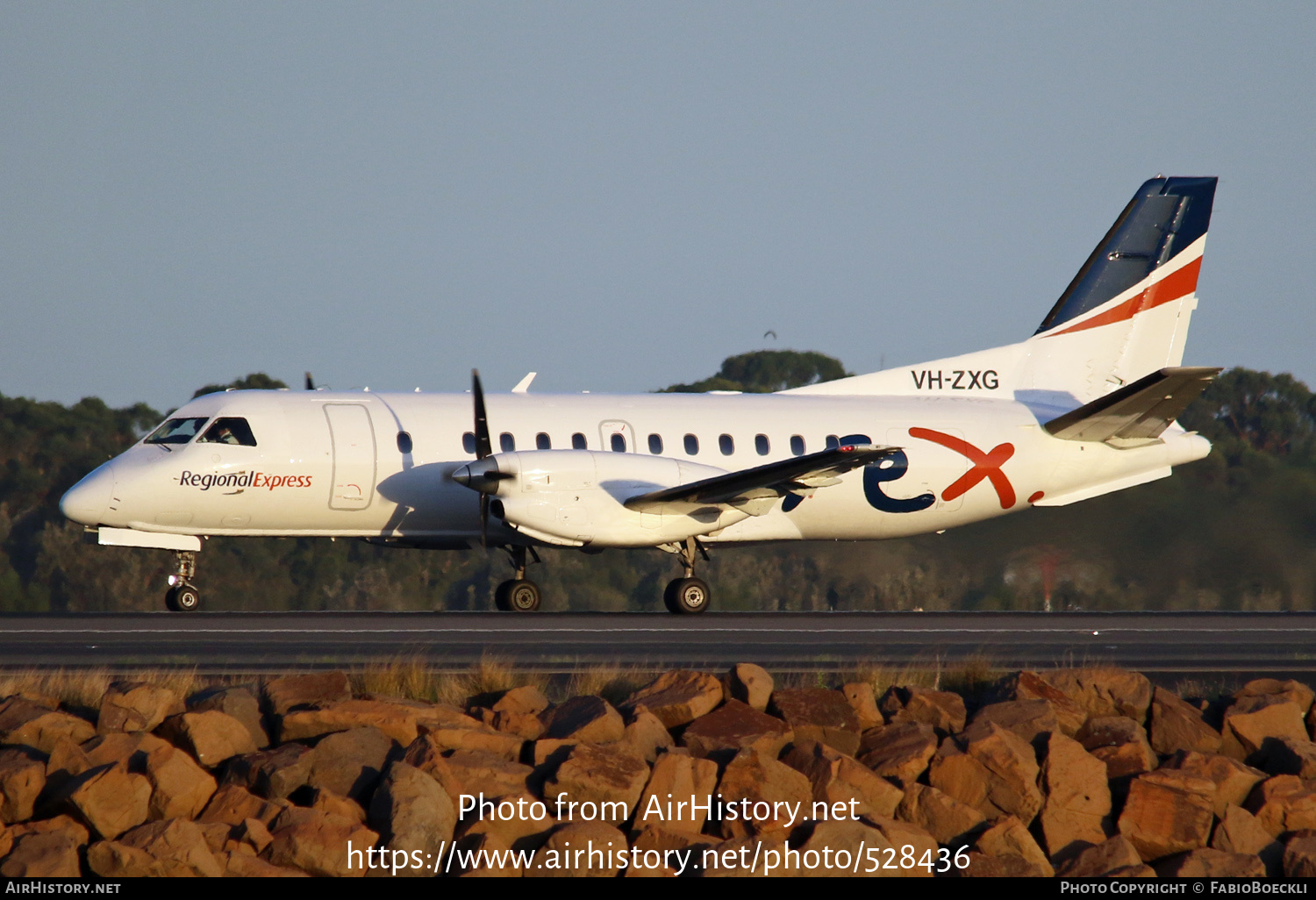 Aircraft Photo of VH-ZXG | Saab 340B | REX - Regional Express | AirHistory.net #528436