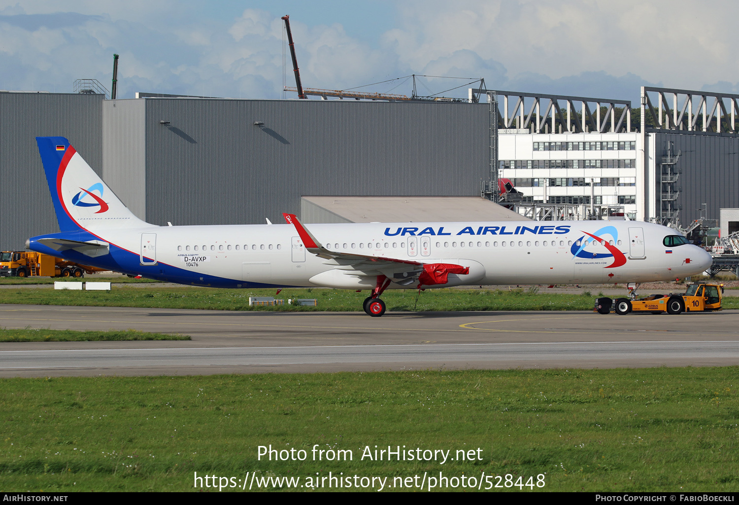 Aircraft Photo of D-AVXP / VP-BFI | Airbus A321-251NX | Ural Airlines | AirHistory.net #528448