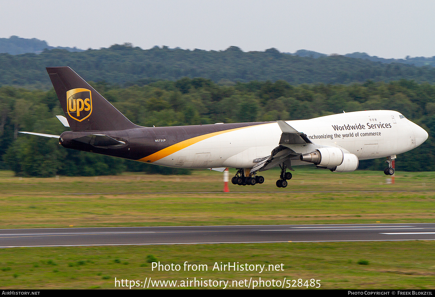 Aircraft Photo of N573UP | Boeing 747-44AF/SCD | United Parcel Service - UPS | AirHistory.net #528485