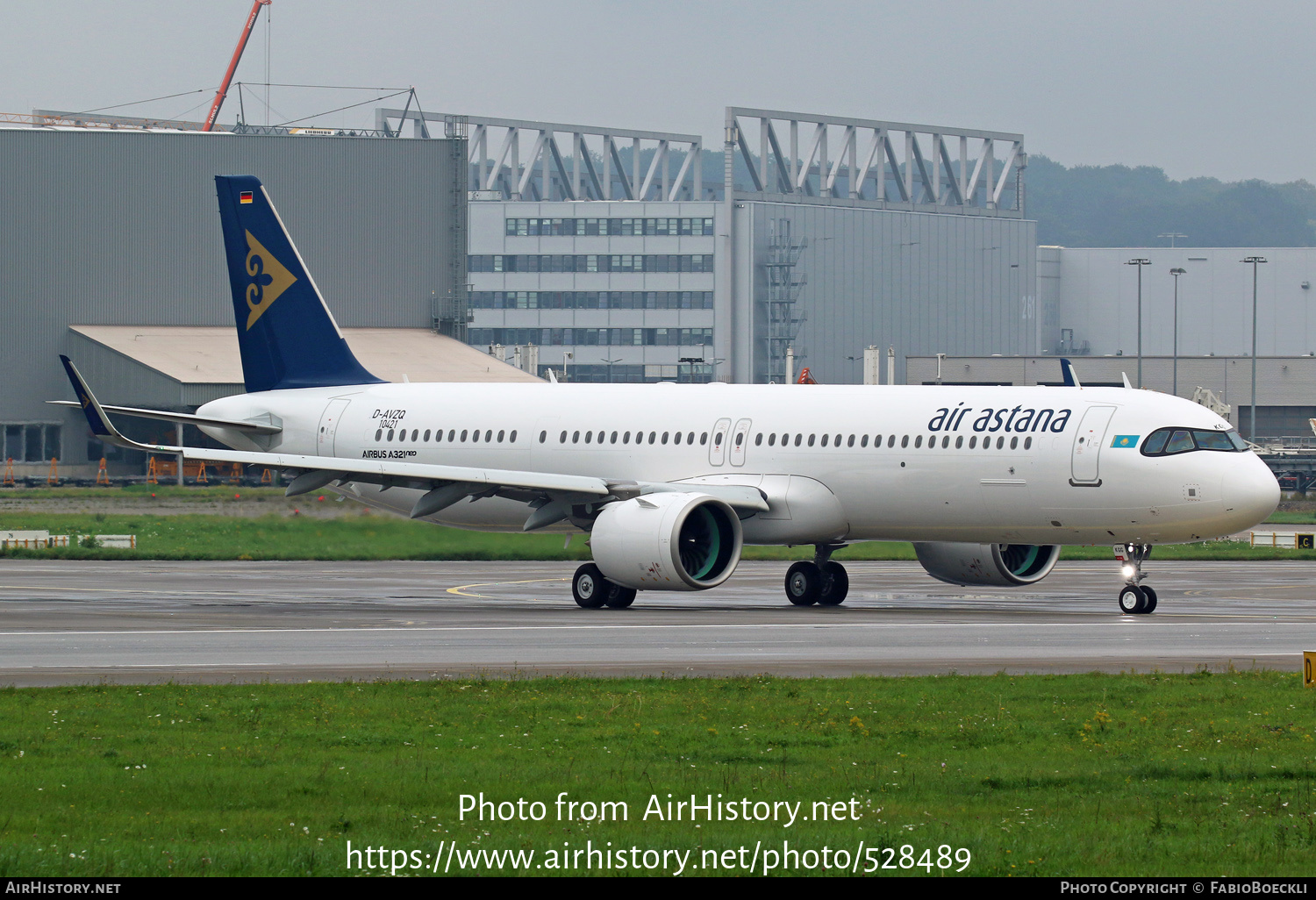 Aircraft Photo of D-AVZQ | Airbus A321-271NX | Air Astana | AirHistory.net #528489