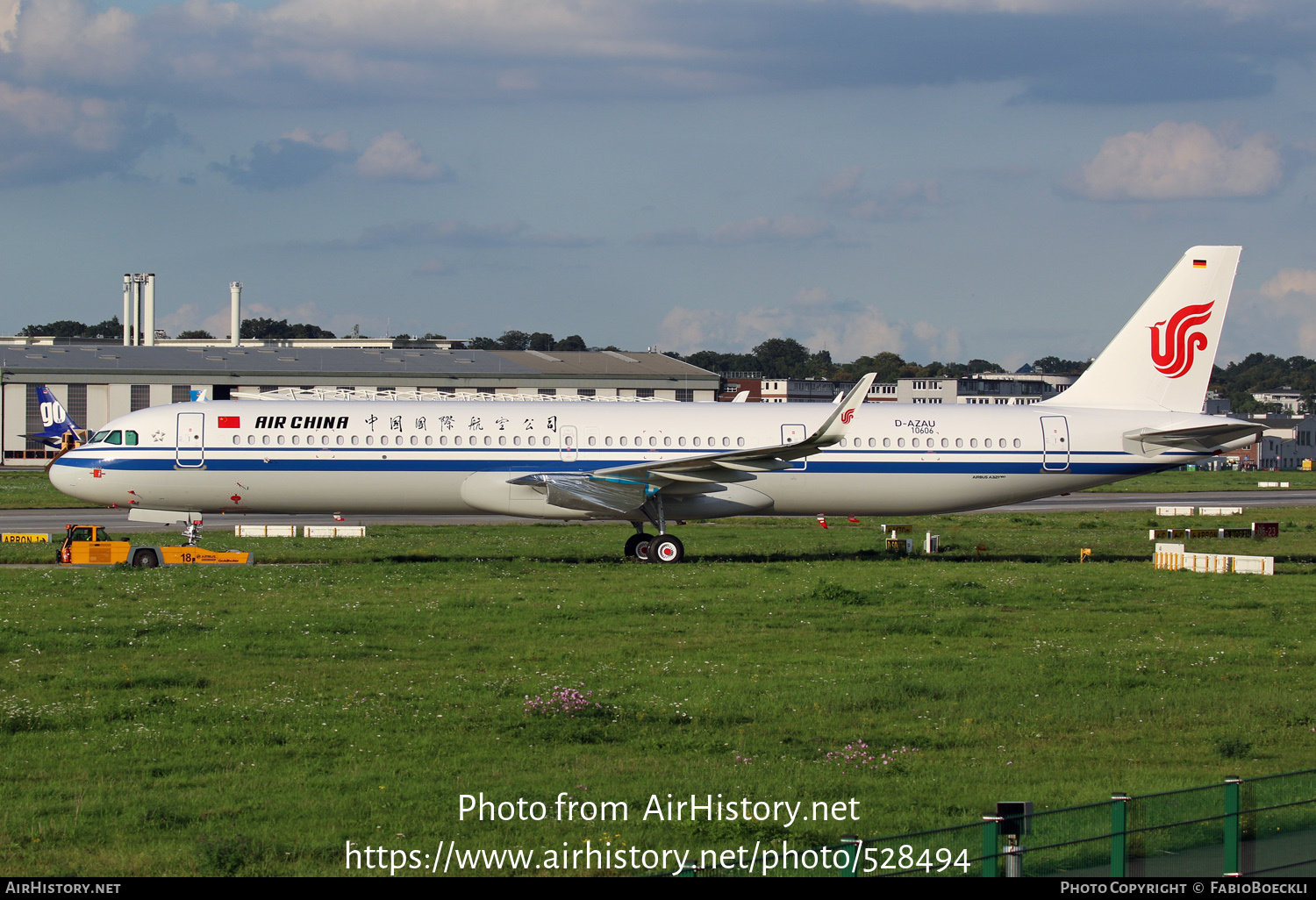 Aircraft Photo of D-AZAU / B-326X | Airbus A321-251NX | Air China | AirHistory.net #528494