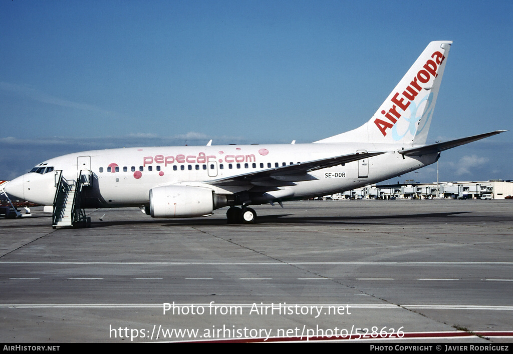 Aircraft Photo of SE-DOR | Boeing 737-683 | Air Europa | AirHistory.net #528626