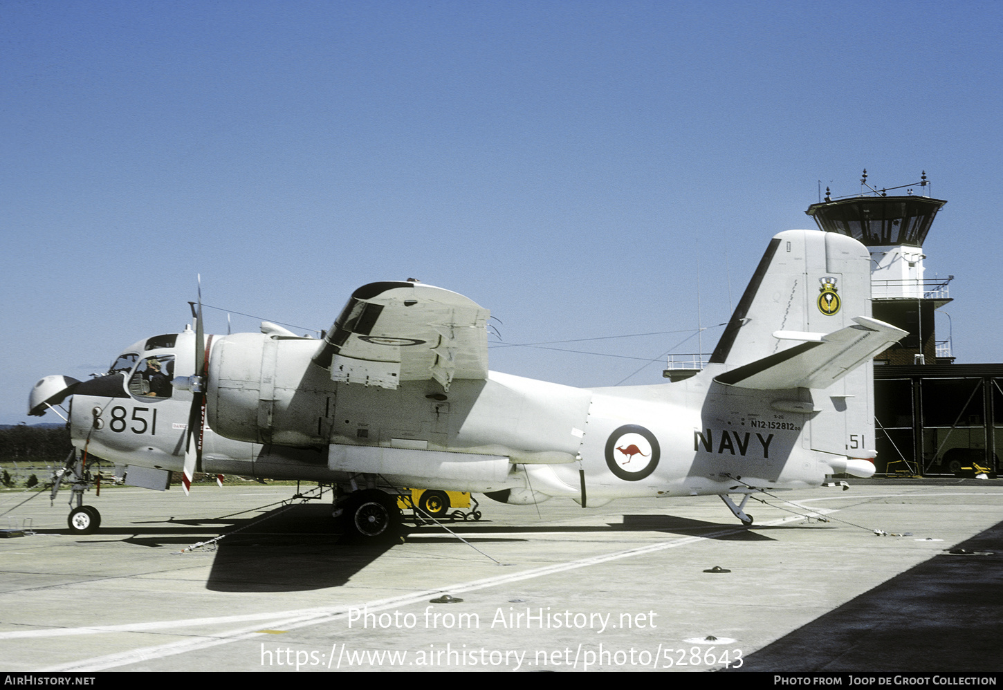 Aircraft Photo of N12-152812 | Grumman S-2G Tracker (G-121) | Australia - Navy | AirHistory.net #528643