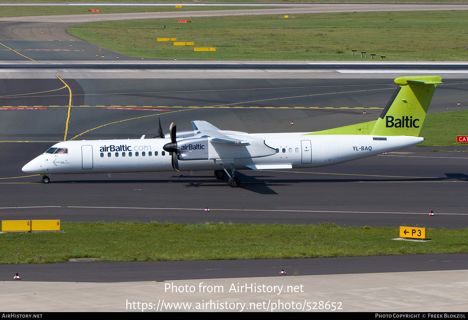 Aircraft Photo of YL-BAQ | Bombardier DHC-8-402 Dash 8 | AirBaltic | AirHistory.net #528652