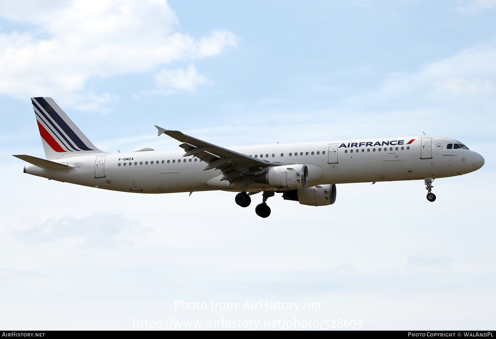 Aircraft Photo of F-GMZA | Airbus A321-111 | Air France | AirHistory.net #528699