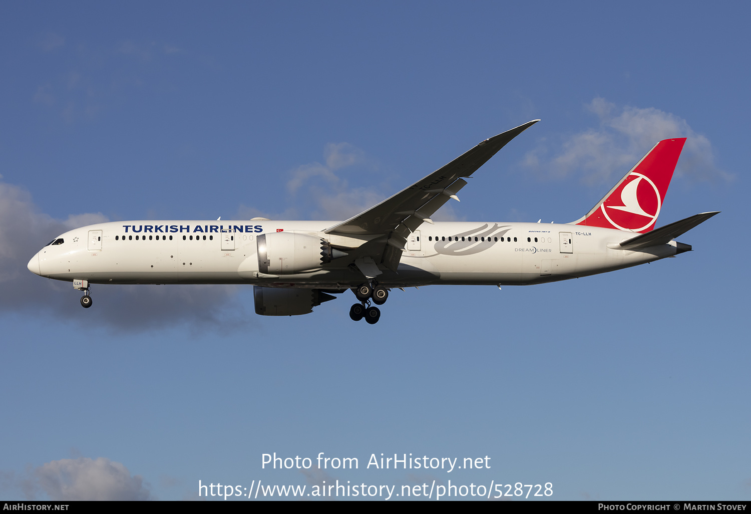 Aircraft Photo of TC-LLH | Boeing 787-9 Dreamliner | Turkish Airlines | AirHistory.net #528728