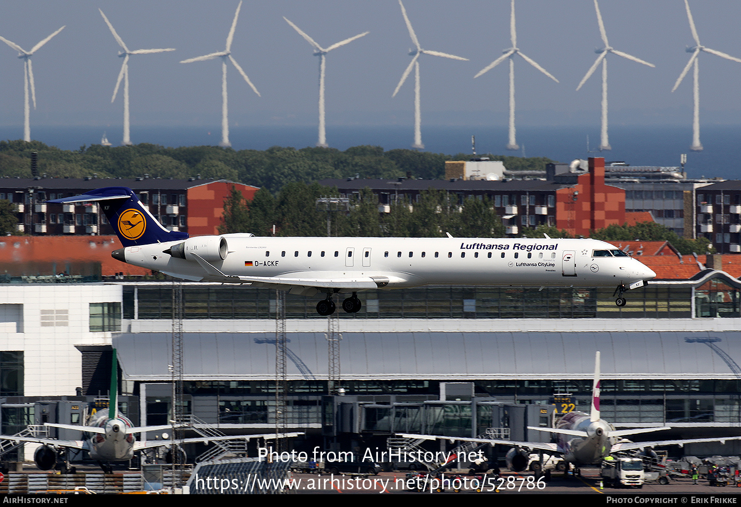 Aircraft Photo of D-ACKF | Bombardier CRJ-900LR (CL-600-2D24) | Lufthansa Regional | AirHistory.net #528786