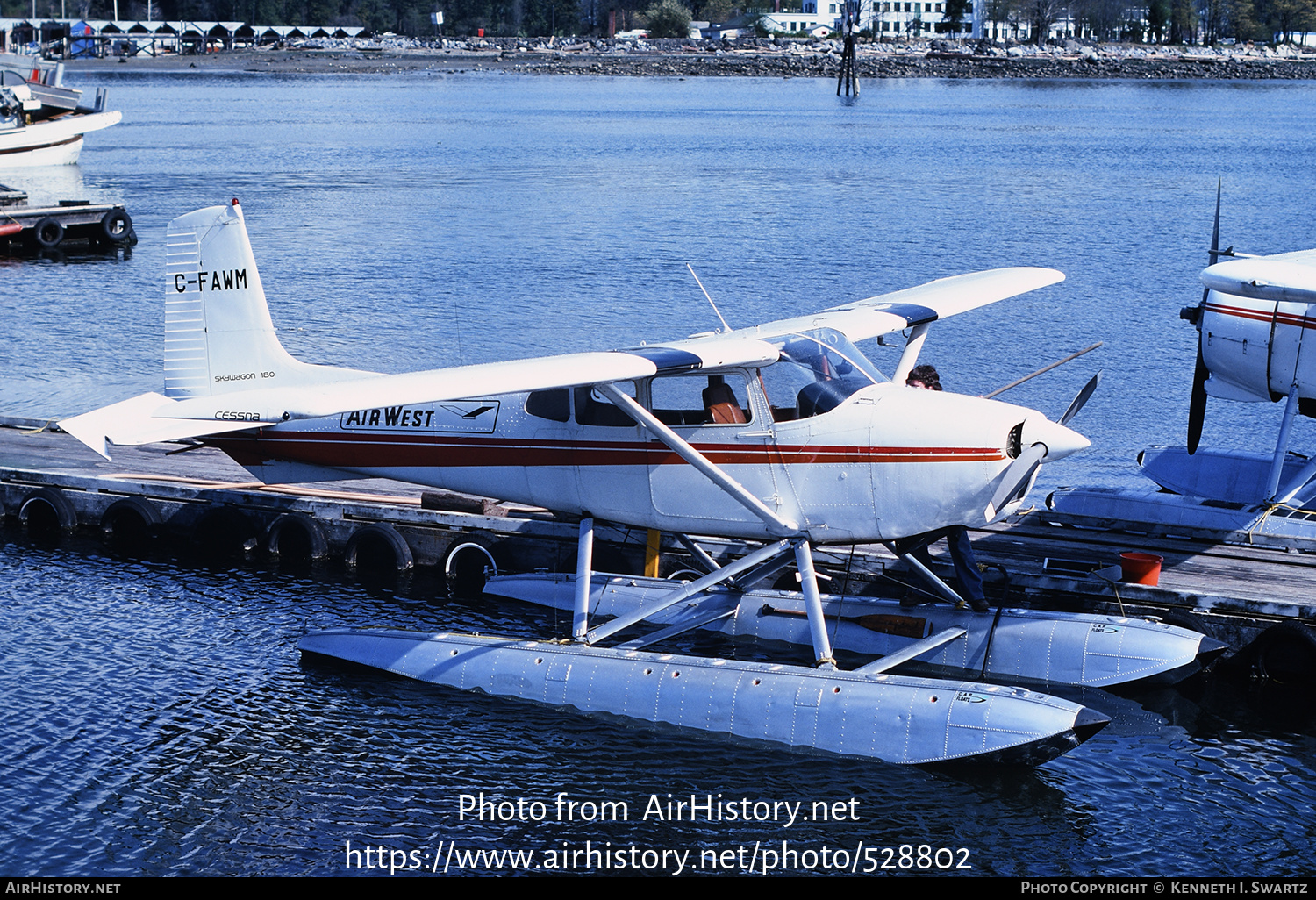 Aircraft Photo of C-FAWM | Cessna 180J Skywagon 180 | AirWest Airlines | AirHistory.net #528802