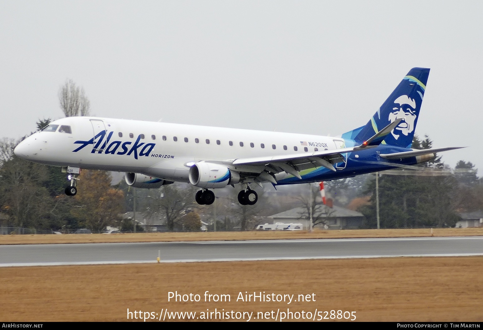 Aircraft Photo of N620QX | Embraer 175LR (ERJ-170-200LR) | Alaska Airlines | AirHistory.net #528805