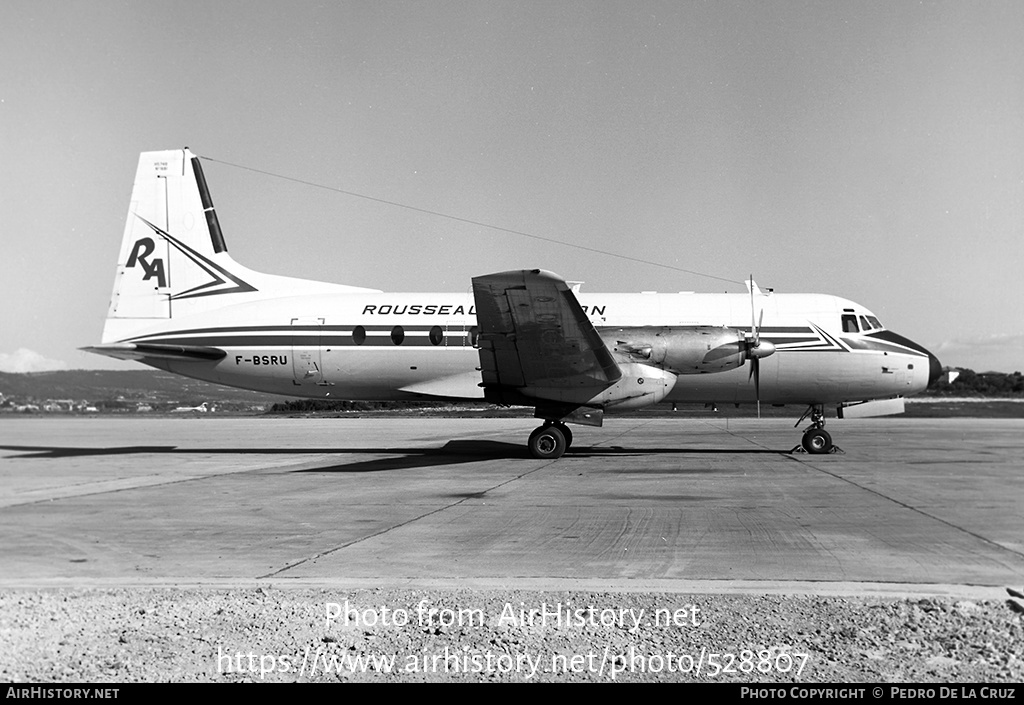 Aircraft Photo of F-BSRU | Hawker Siddeley HS-748 Srs2A/264 | Rousseau Aviation | AirHistory.net #528807