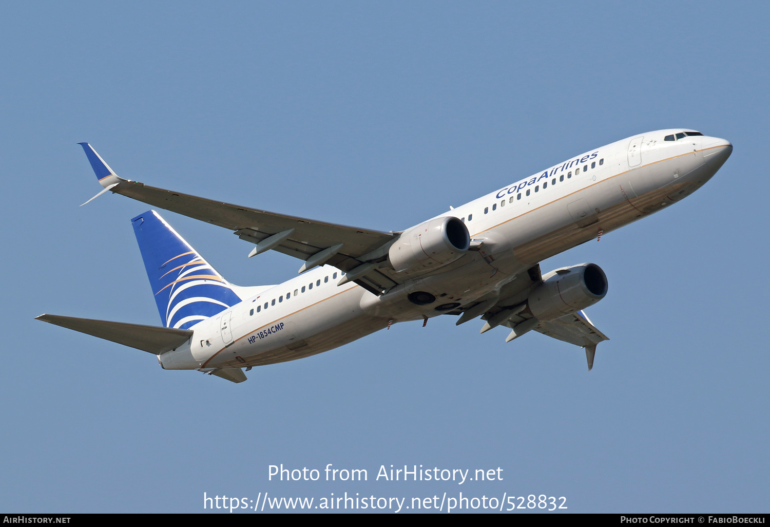 Aircraft Photo of HP-1854CMP | Boeing 737-8V3 | Copa Airlines | AirHistory.net #528832