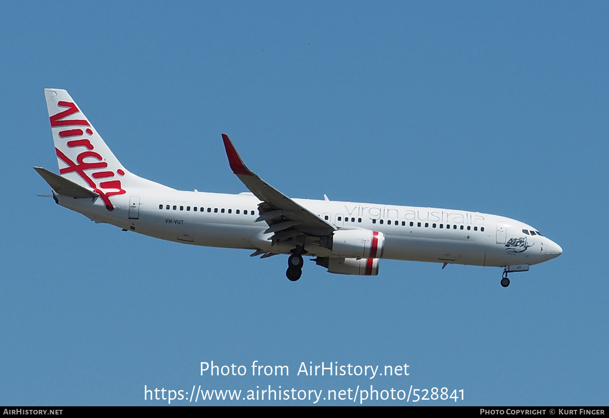 Aircraft Photo of VH-VUT | Boeing 737-8FE | Virgin Australia Airlines | AirHistory.net #528841