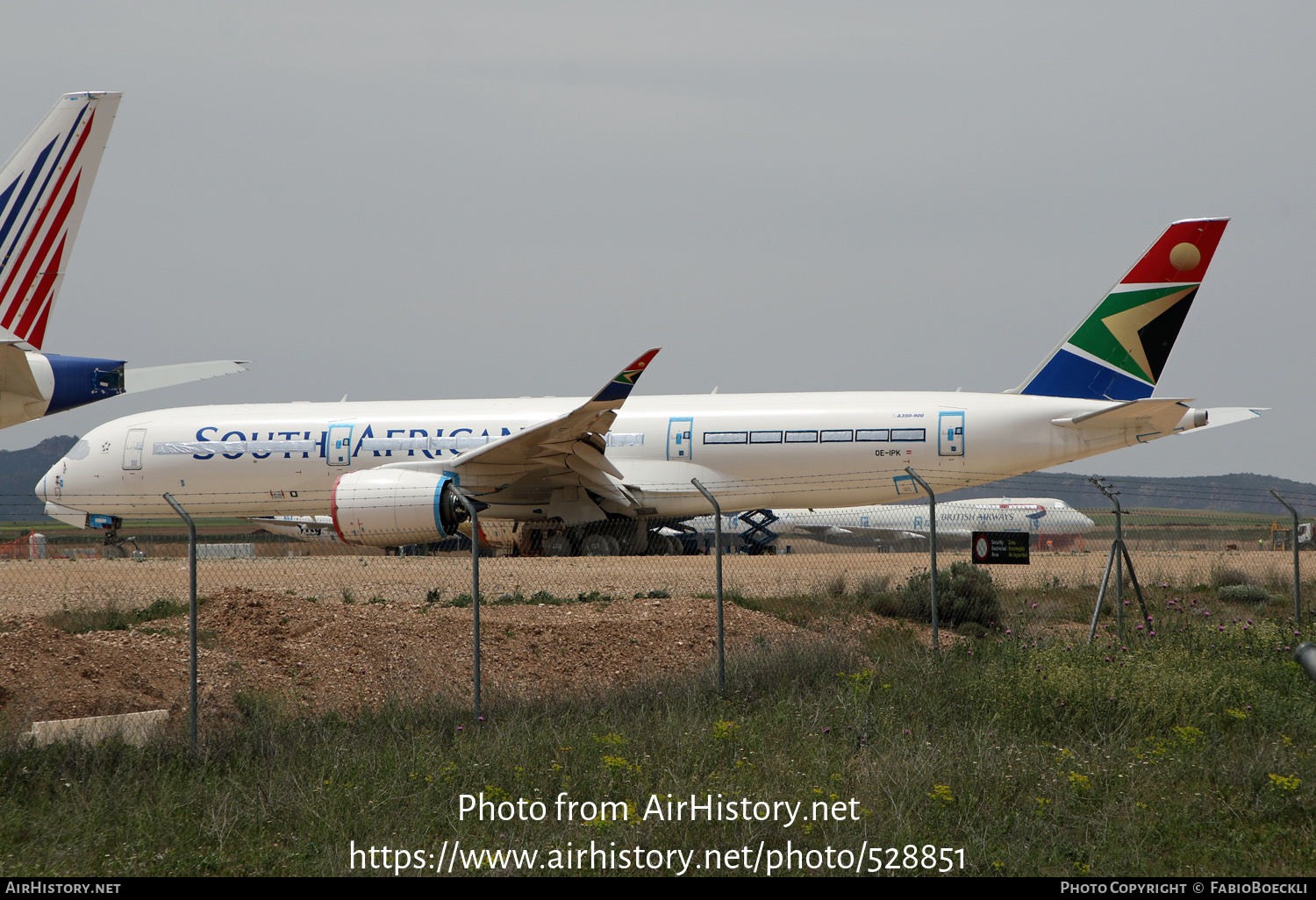 Aircraft Photo of OE-IPK | Airbus A350-941 | South African Airways | AirHistory.net #528851