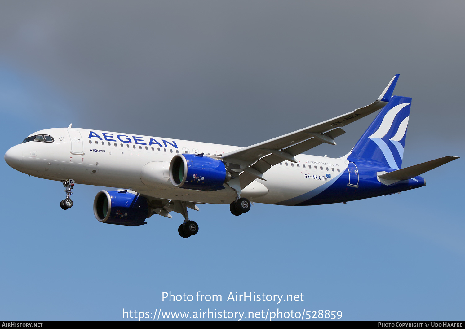 Aircraft Photo of SX-NEA | Airbus A320-271N | Aegean Airlines | AirHistory.net #528859