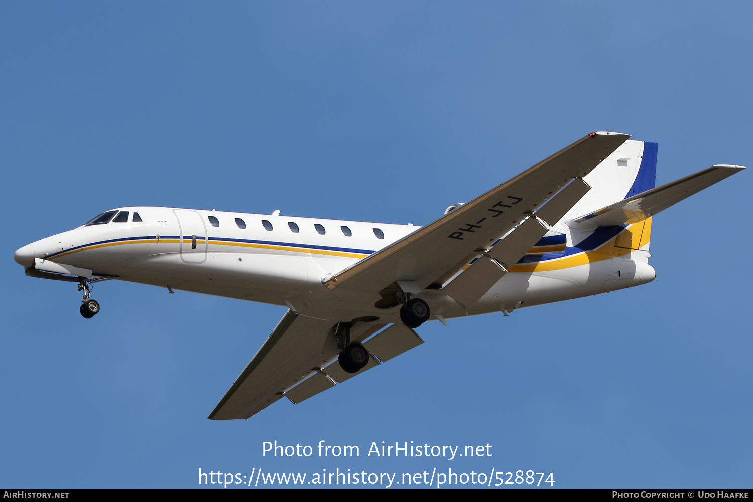 Aircraft Photo of PH-JTJ | Cessna 680 Citation Sovereign | AirHistory.net #528874