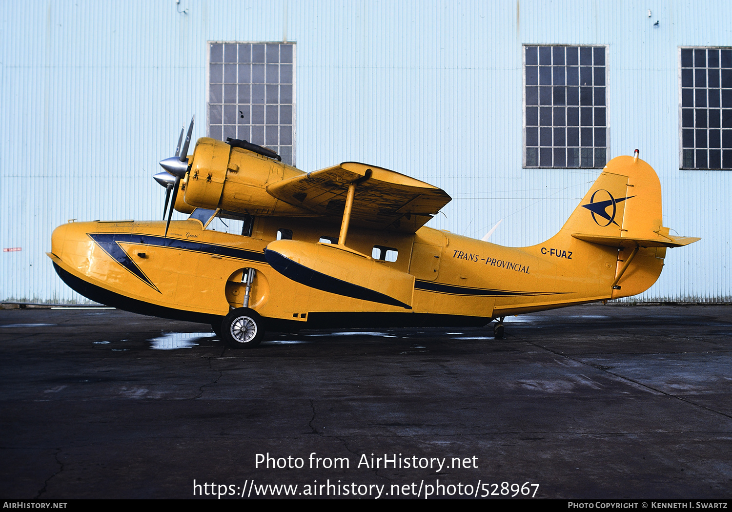 Aircraft Photo of C-FUAZ | Grumman G-21A Goose | Trans-Provincial Airlines | AirHistory.net #528967