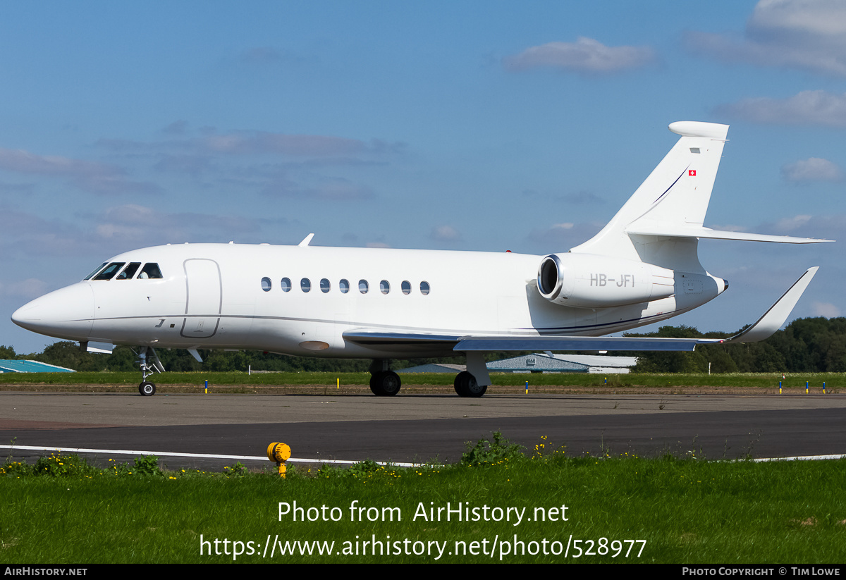 Aircraft Photo of HB-JFI | Dassault Falcon 2000LX | AirHistory.net #528977