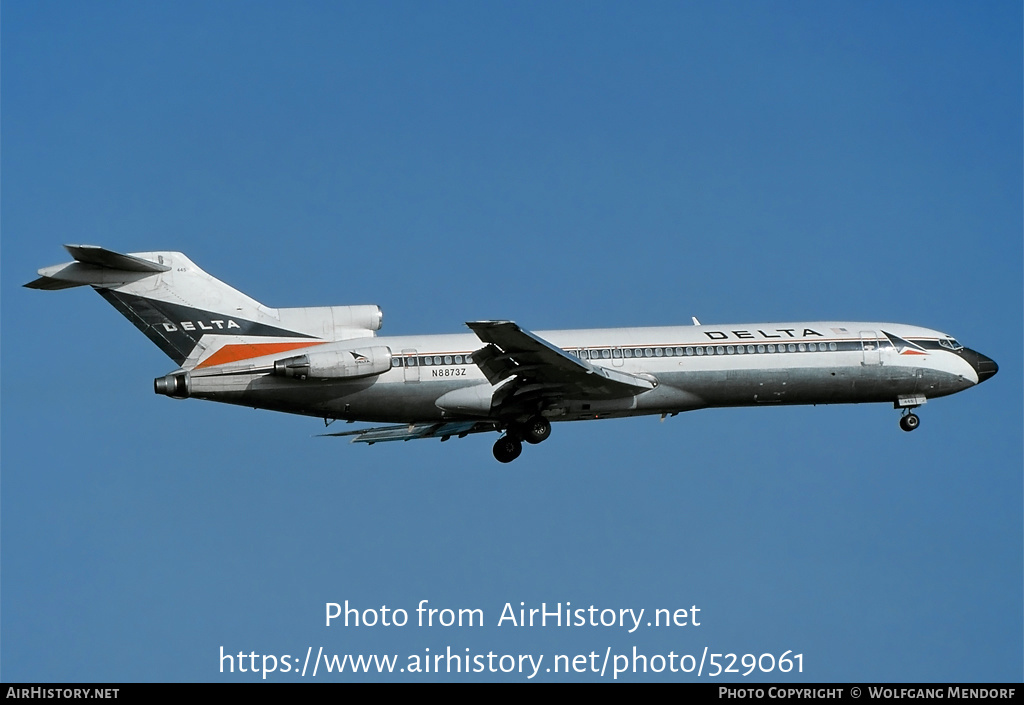 Aircraft Photo of N8873Z | Boeing 727-225/Adv | Delta Air Lines | AirHistory.net #529061