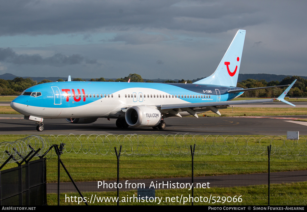 Aircraft Photo of G-TUMO | Boeing 737-8 Max 8 | TUI | AirHistory.net #529066