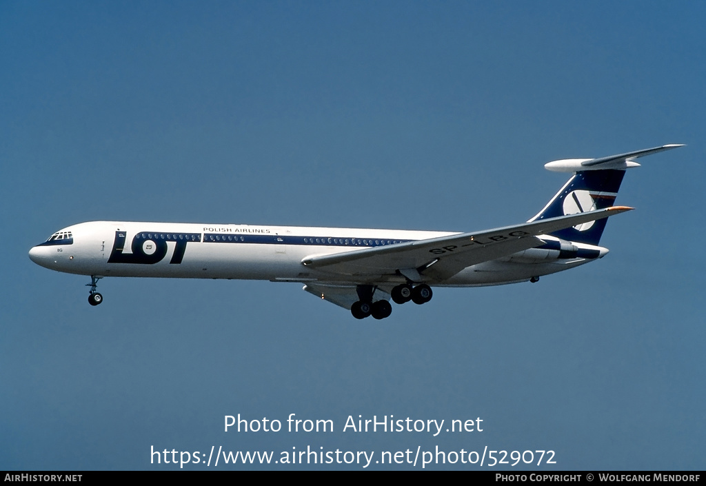 Aircraft Photo of SP-LBG | Ilyushin Il-62M | LOT Polish Airlines - Polskie Linie Lotnicze | AirHistory.net #529072