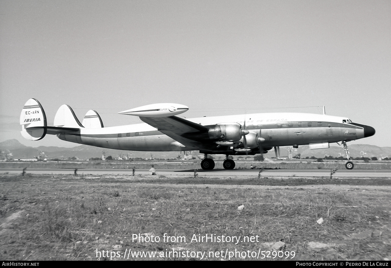 Aircraft Photo of EC-ARN | Lockheed L-1049G Super Constellation | Iberia | AirHistory.net #529099