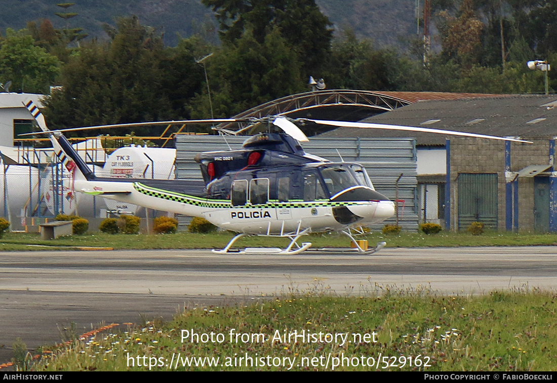 Aircraft Photo of PNC-0801 | Bell 412EP | Colombia - Police | AirHistory.net #529162