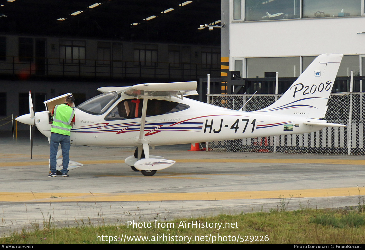 Aircraft Photo of HJ-471 | Tecnam P-2008 | AirHistory.net #529226