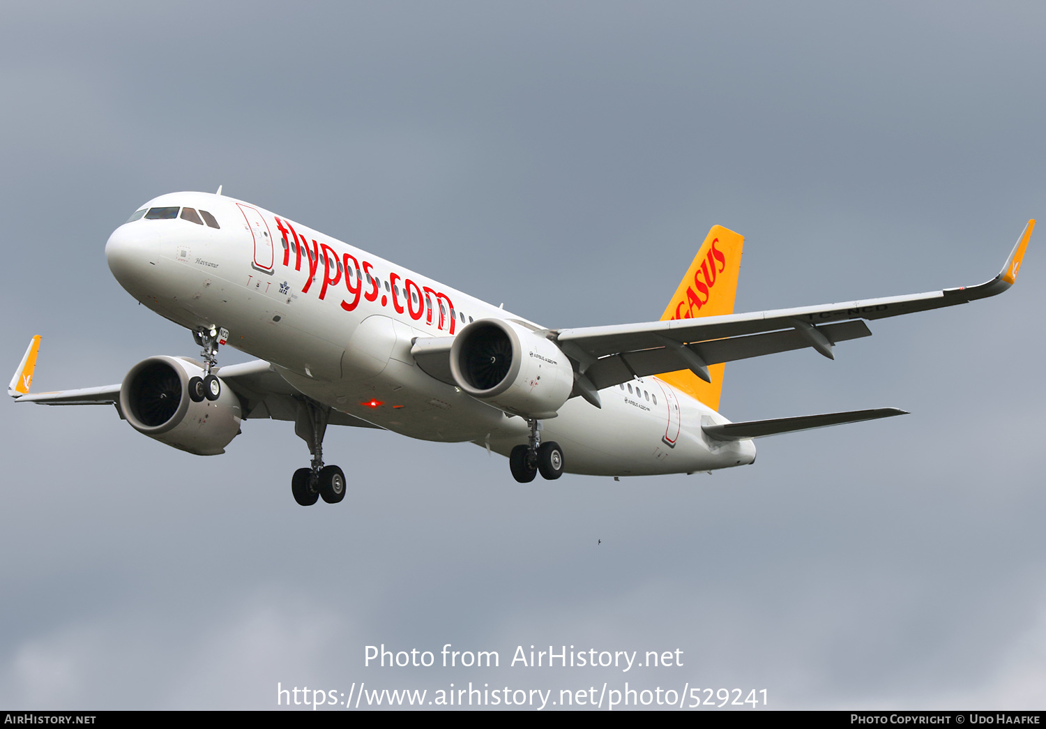 Aircraft Photo of TC-NCD | Airbus A320-251N | Pegasus Airlines | AirHistory.net #529241