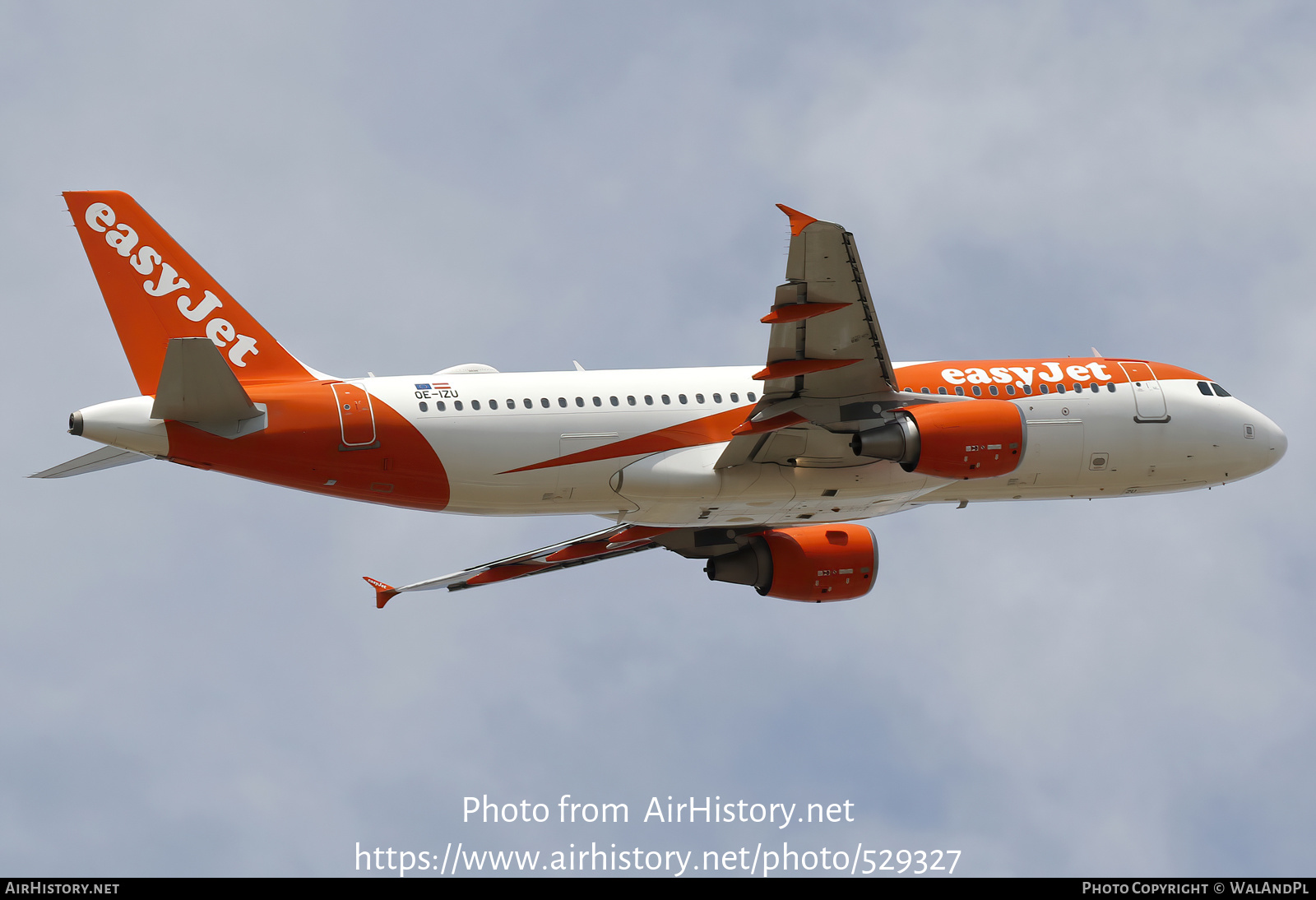 Aircraft Photo of OE-IZU | Airbus A320-214 | EasyJet | AirHistory.net #529327