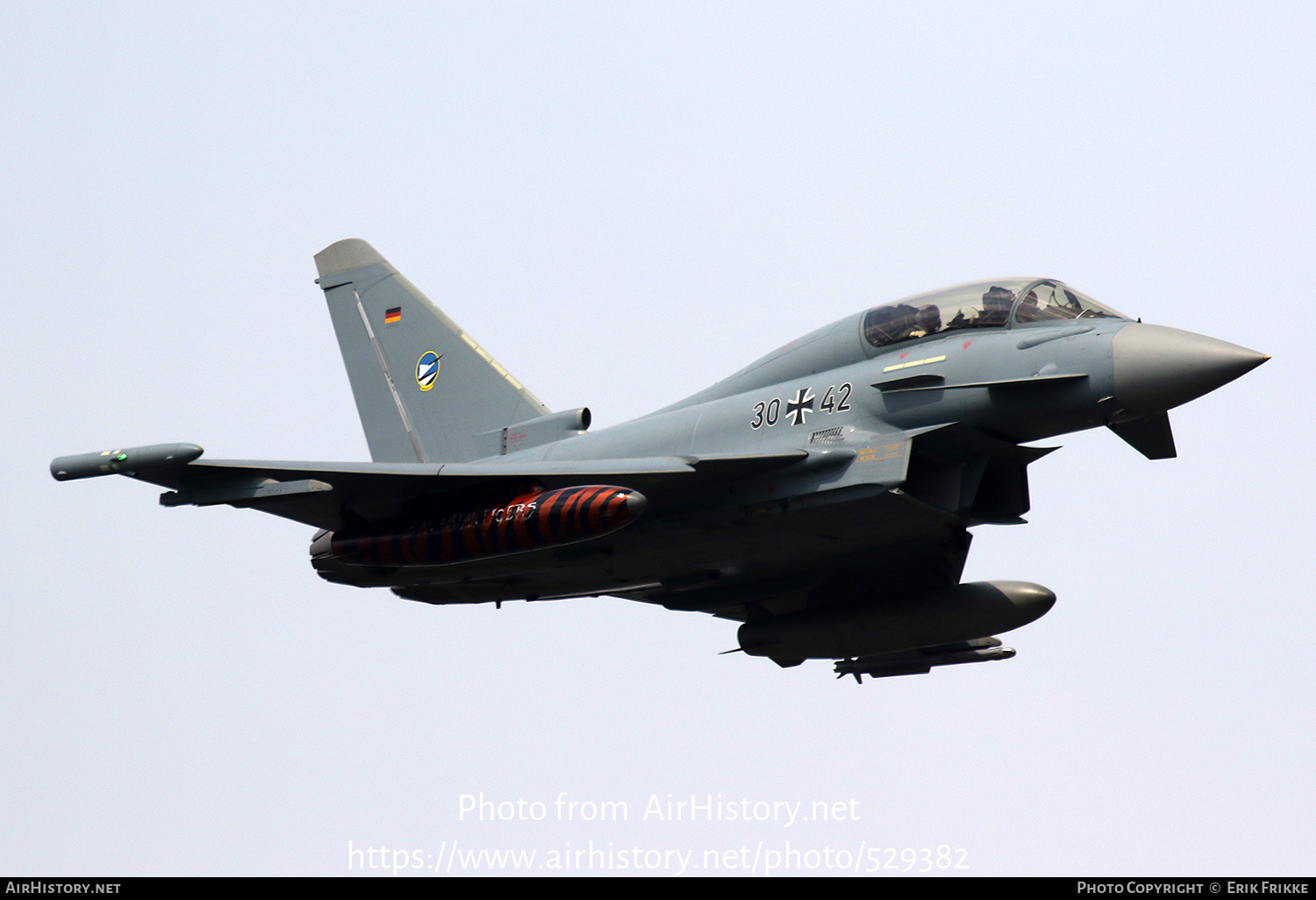 Aircraft Photo of 3042 | Eurofighter EF-2000 Typhoon T | Germany - Air Force | AirHistory.net #529382