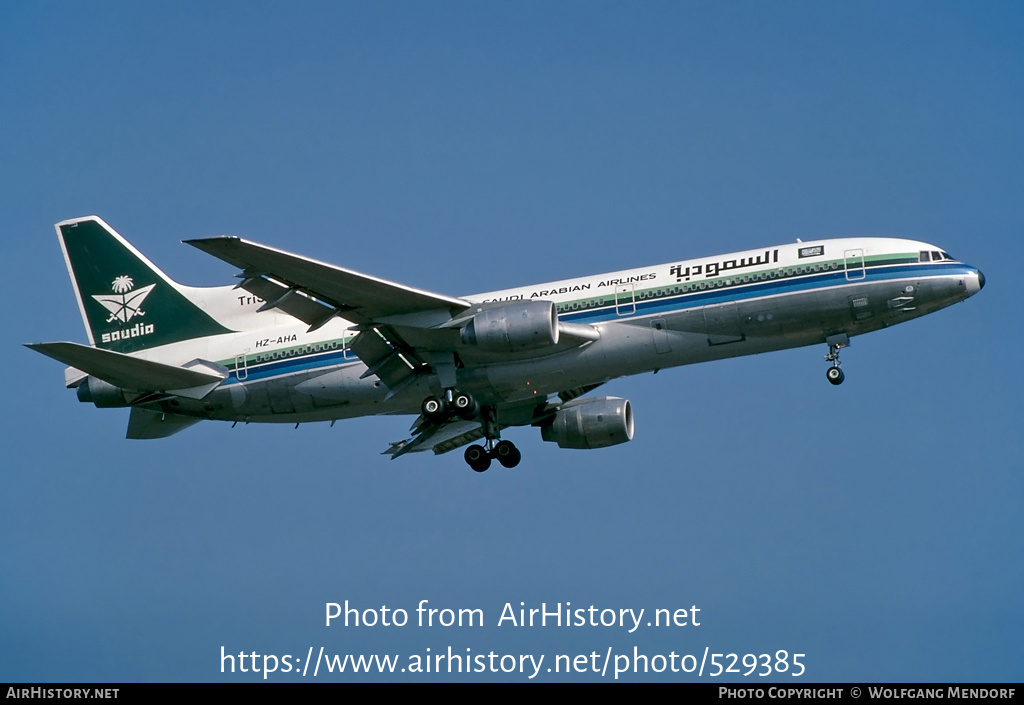 Aircraft Photo of HZ-AHA | Lockheed L-1011-385-1-15 TriStar 100 | Saudia - Saudi Arabian Airlines | AirHistory.net #529385