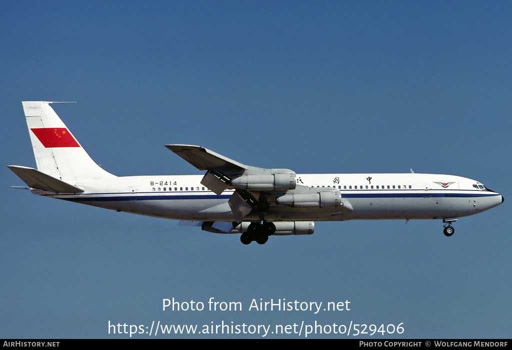 Aircraft Photo Of B-2414 | Boeing 707-3J6C | CAAC - Civil Aviation ...