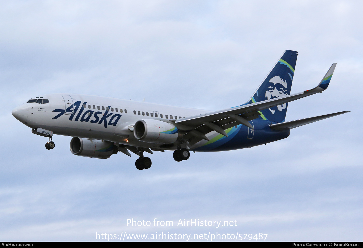 Aircraft Photo of N618AS | Boeing 737-790 | Alaska Airlines | AirHistory.net #529487