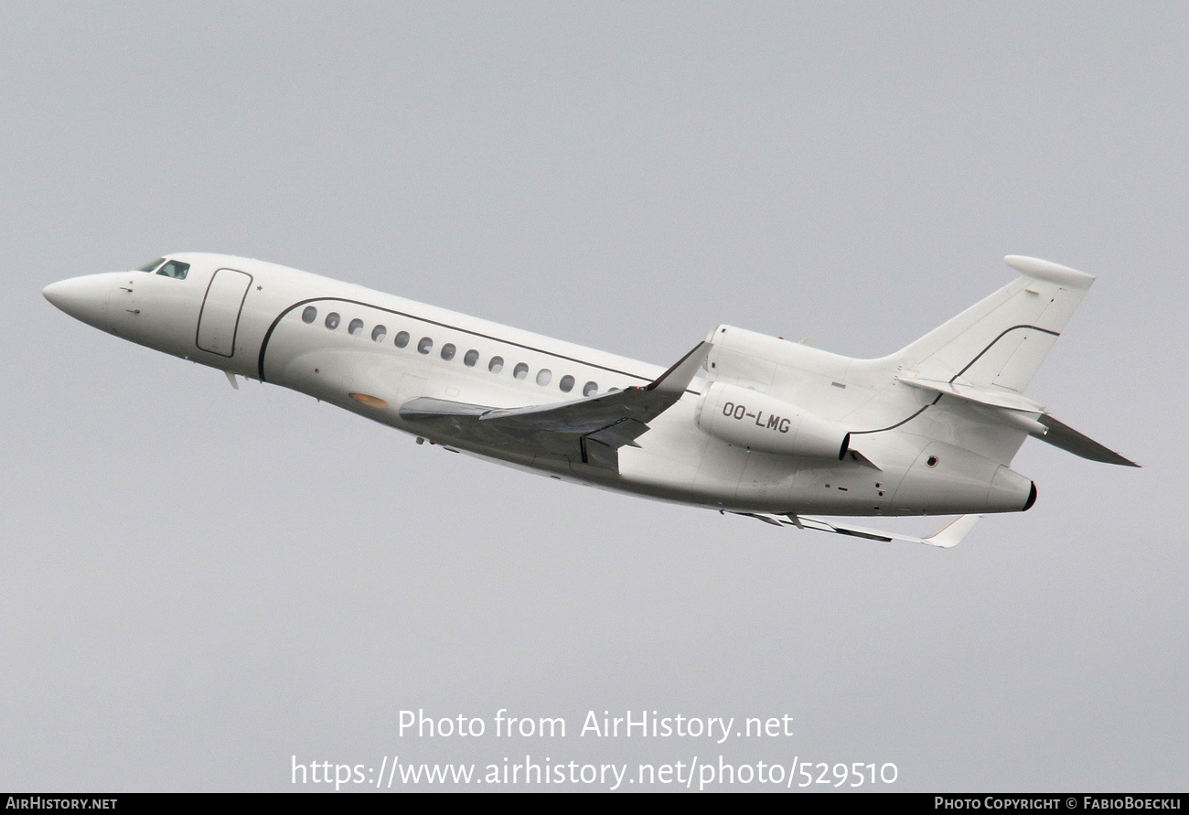 Aircraft Photo of OO-LMG | Dassault Falcon 7X | AirHistory.net #529510