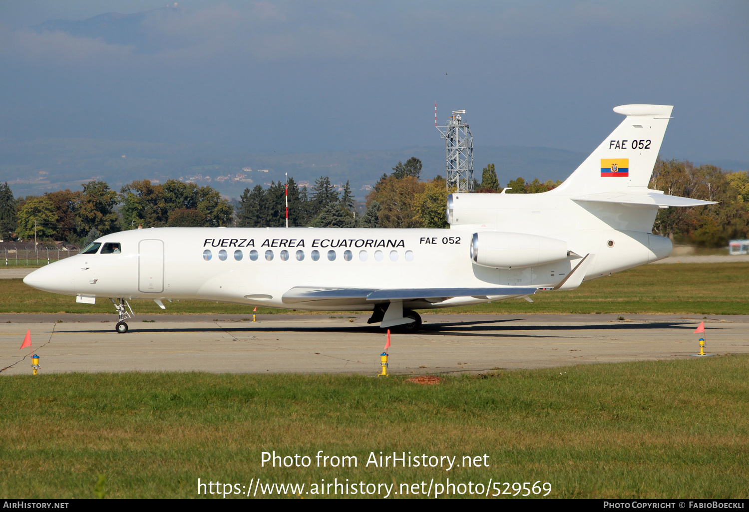 Aircraft Photo of FAE-052 | Dassault Falcon 7X | Ecuador - Air Force | AirHistory.net #529569