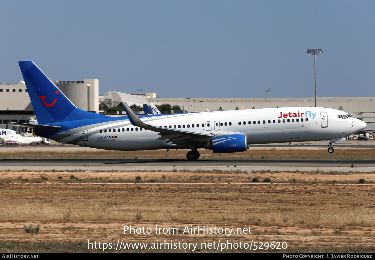 Aircraft Photo of OO-CAN | Boeing 737-8AS | Jetairfly | AirHistory.net #529620