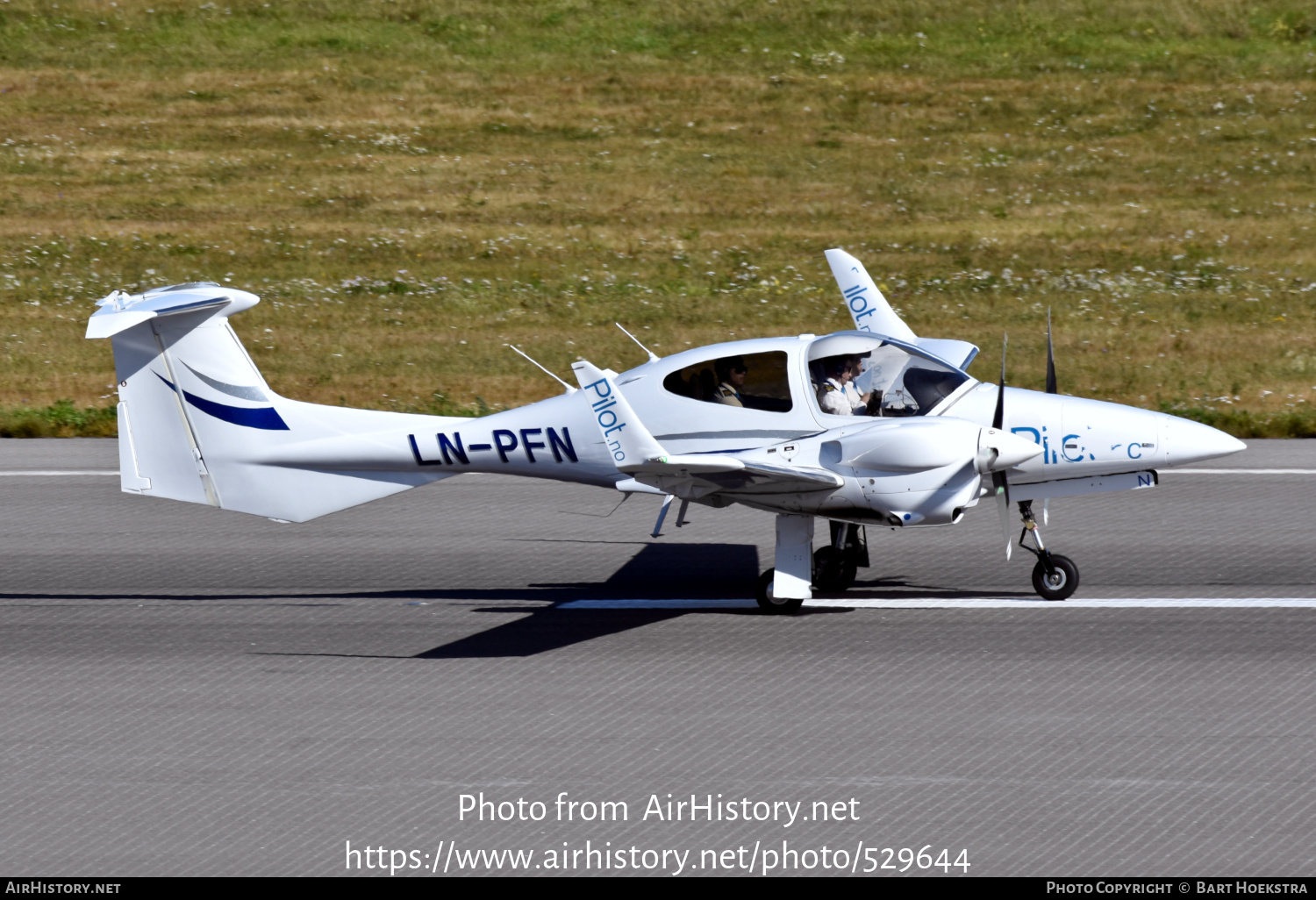 Aircraft Photo of LN-PFN | Diamond DA42 NG Twin Star | Pilot Flight Academy | AirHistory.net #529644