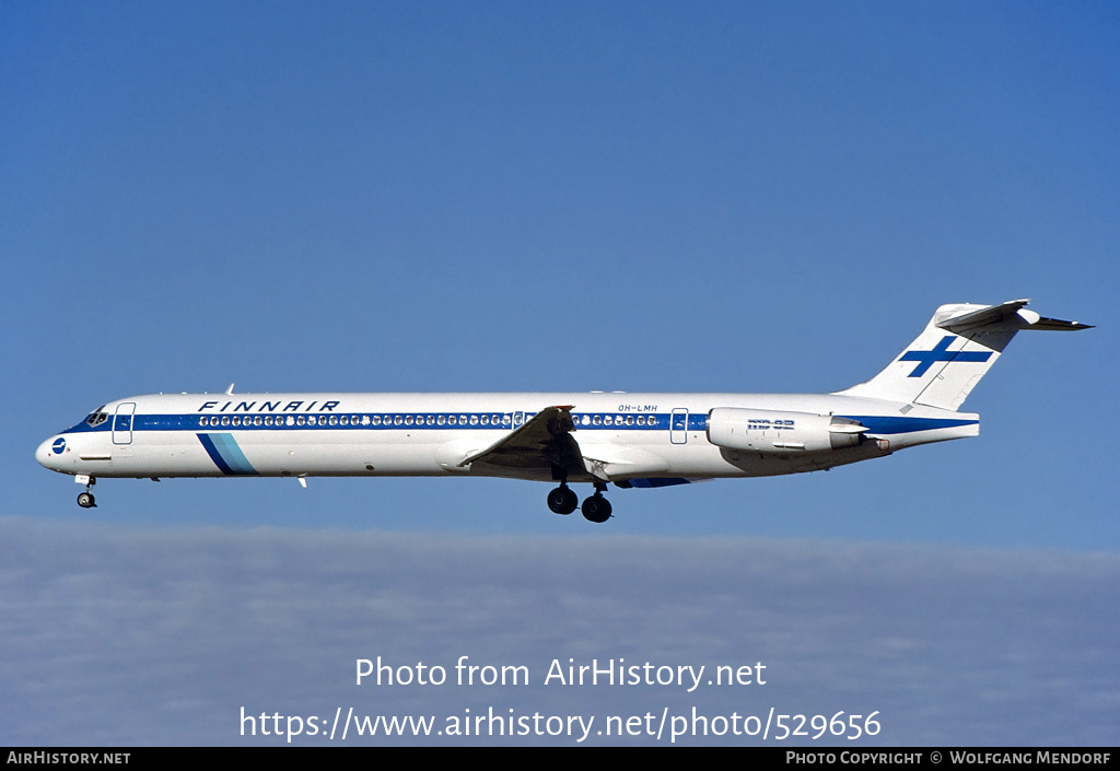 Aircraft Photo of OH-LMH | McDonnell Douglas MD-82 (DC-9-82) | Finnair | AirHistory.net #529656