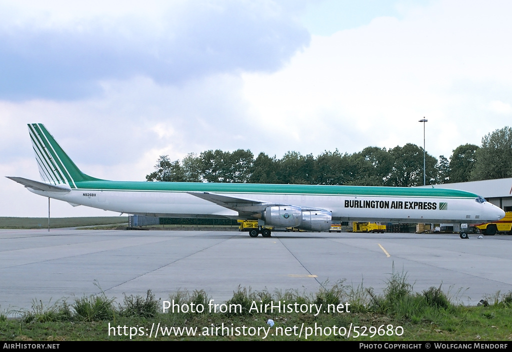 Aircraft Photo of N826BX | McDonnell Douglas DC-8-71(F) | Burlington Air Express | AirHistory.net #529680