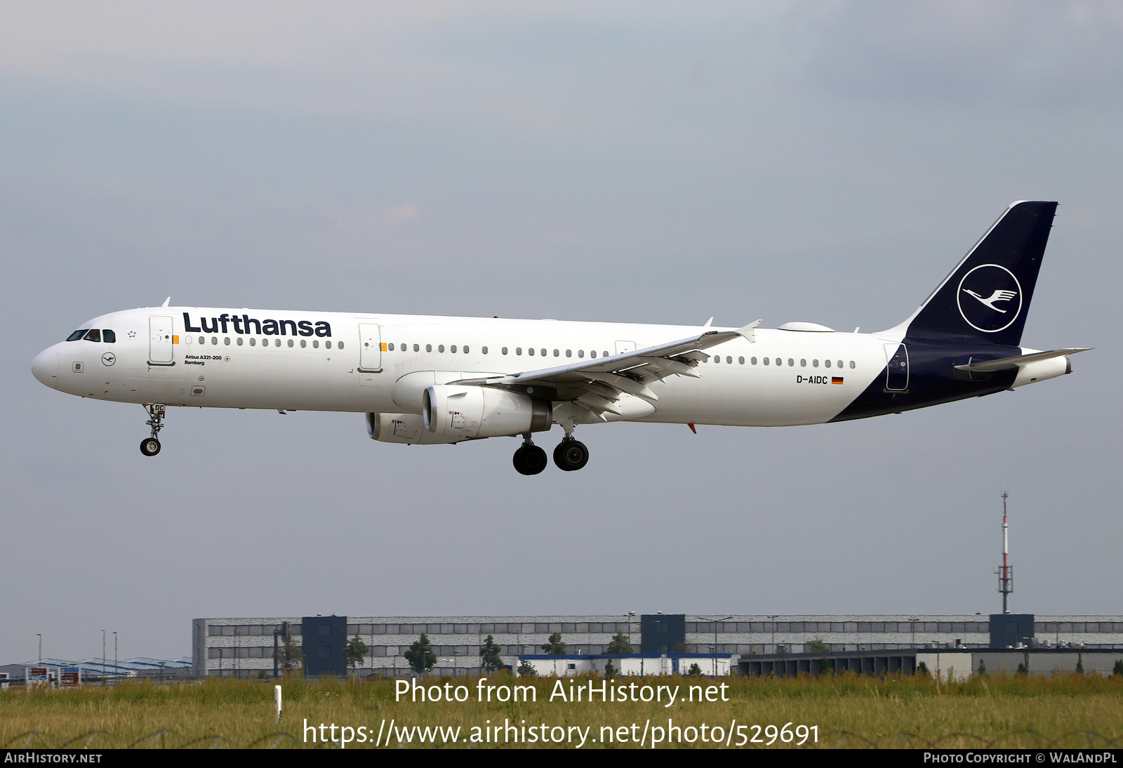 Aircraft Photo of D-AIDC | Airbus A321-231 | Lufthansa | AirHistory.net #529691